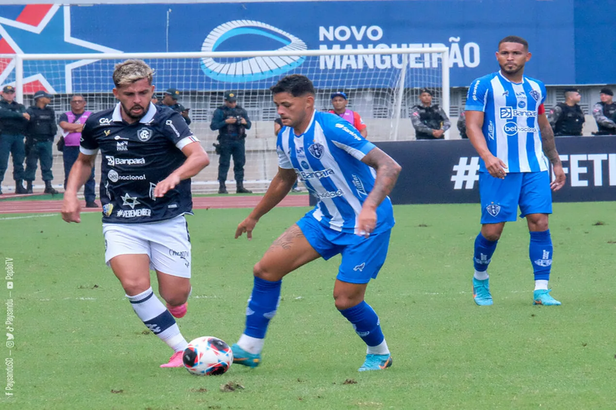 Remo e Paysandu têm sequência de clássicos por Copa Verde e Parazão 