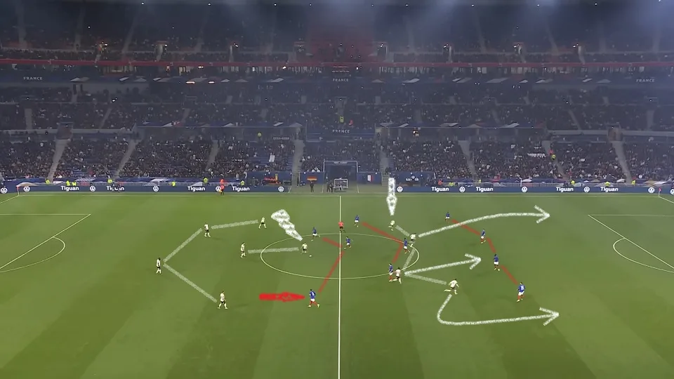 Gol-relâmpago de Florian Wirtz contra a França