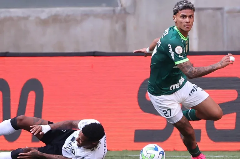 Richard Ríos, do Palmeiras, se destaca em vitória da Colômbia e ganha elogios