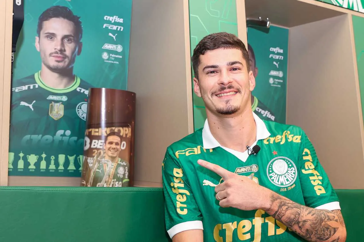 Neto exalta reforço do Palmeiras: “Bom de bola”
