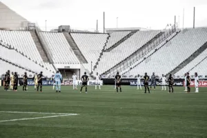 Paulistão com Santos na Neo Química Arena sem o Corinthians terminou com Palmeiras campeão