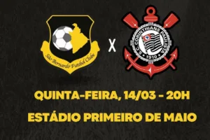São Bernardo x Corinthians: onde assistir ao duelo paulista da Copa do Brasil