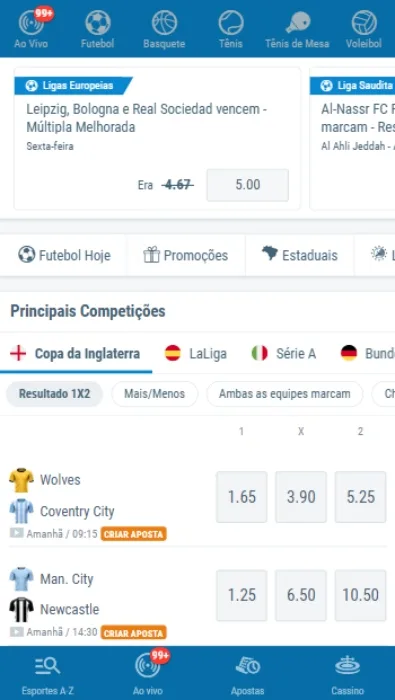 Diferenças Entre o App e a Versão Móvel Sportingbet App