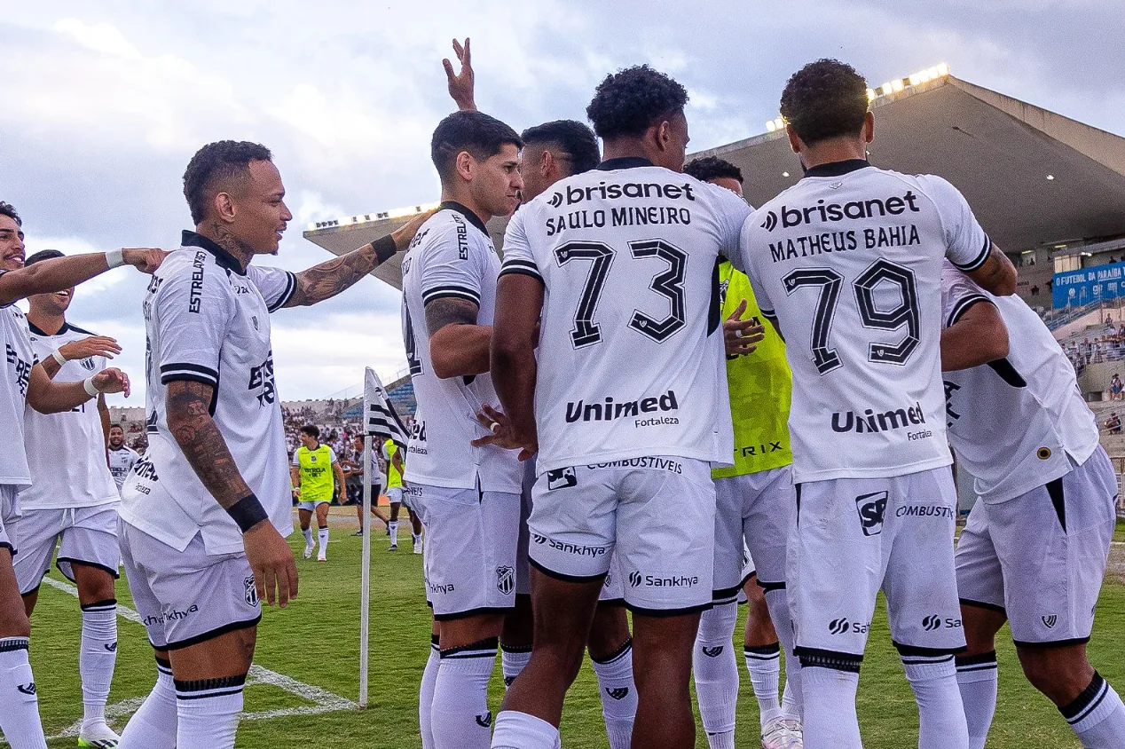 Ceará derrota o Treze fora de casa e se aproxima de classificação na Copa do Nordeste