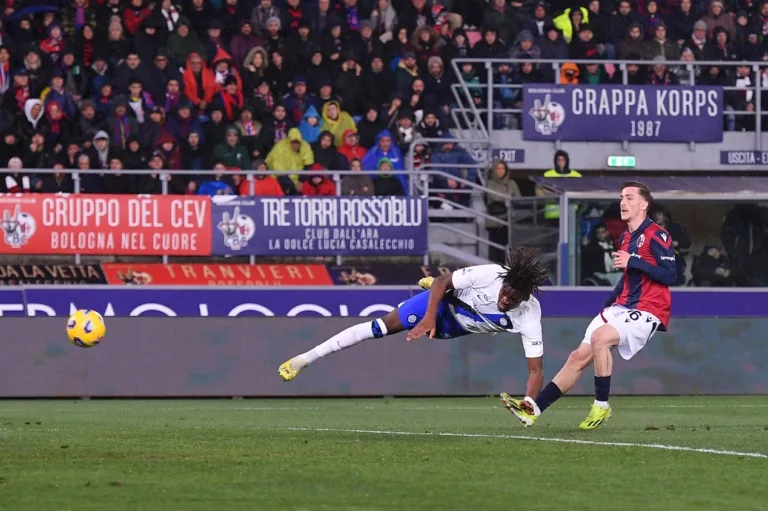 Inter de Milão supera o Bologna e mantém liderança no Campeonato Italiano