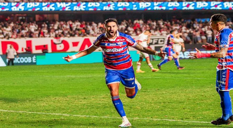 Mais ofensivo, Fortaleza marca dois contra o SPFC; veja