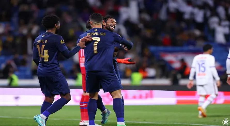 Com três gols de Cristiano Ronaldo, Al-Nassr atropela Abha e segue na busca pela liderança do Sauditão