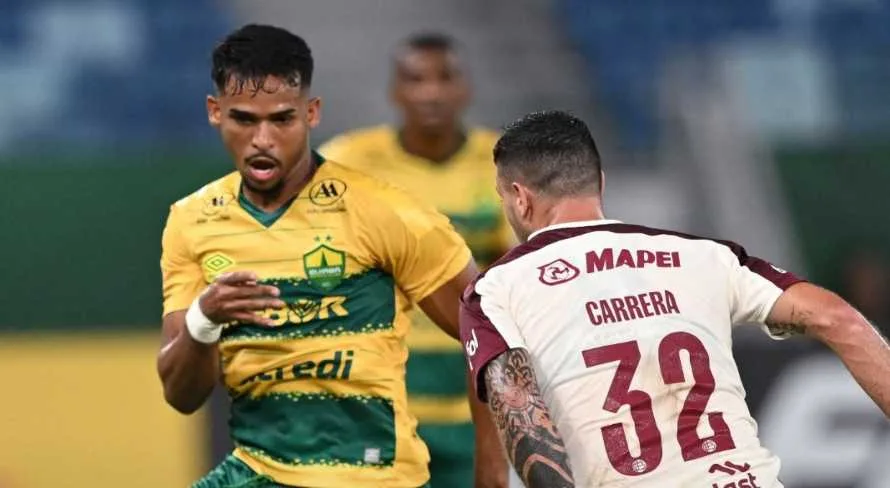 Cuiabá sai na frente, mas cede o empate para o Lanús na Sul-Americana