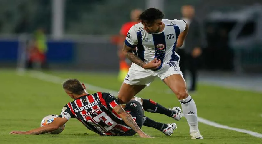 Talleres surpreende e anota dois contra o SPFC na Libertadores; assista