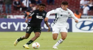 LDU amplia contra o Botafogo, mas VAR entra em ação na Libertadores; assista