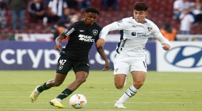 LDU amplia contra o Botafogo, mas VAR entra em ação na Libertadores; assista