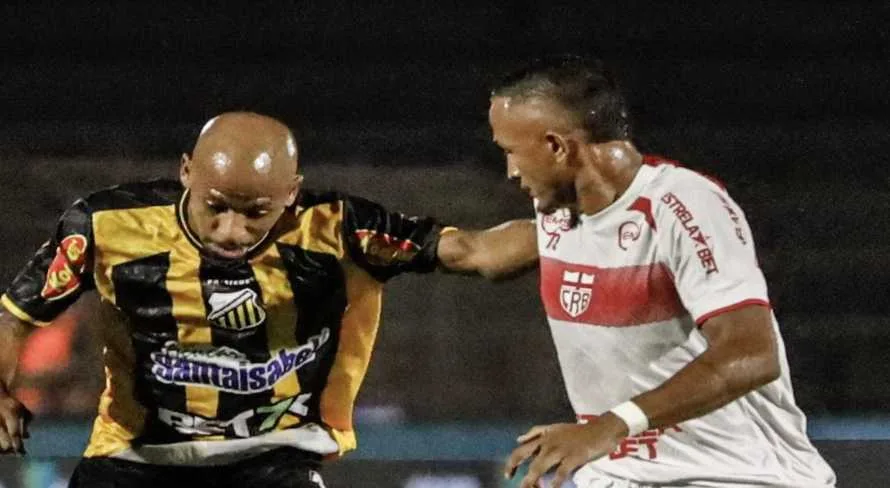 CRB marca o primeiro gol do Brasileirão Série B, mas cede a vitória para o Novorizontino