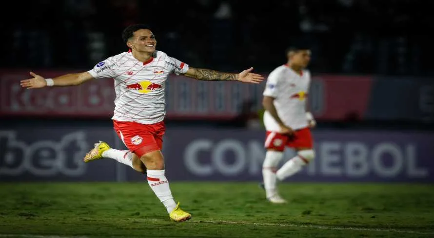 Red Bull Bragantino suporta a pressão e garante vitória sobre o Sportivo Luqueño na Sul-Americana