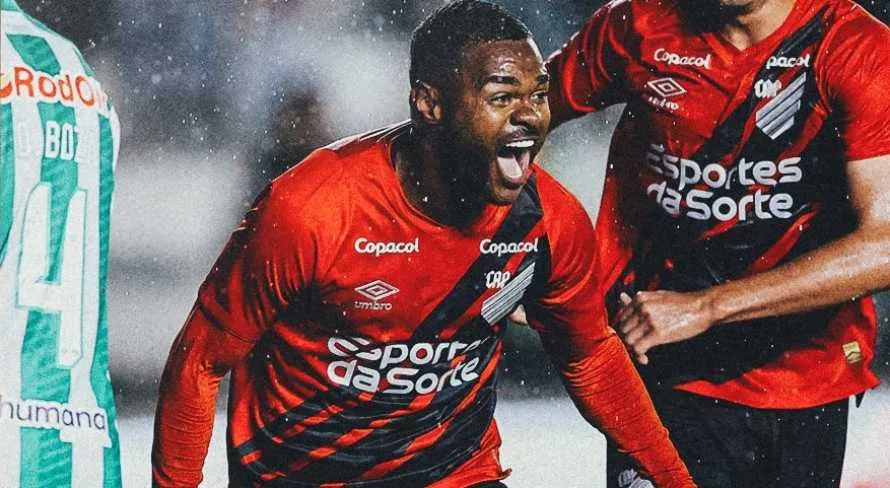 Nikão marca em empate do Athletico-PR contra o Juventude no Brasileirão