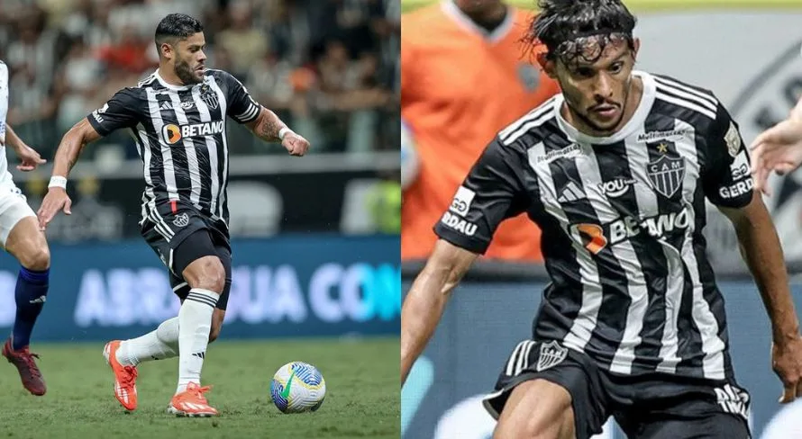 Gustavo Scarpa e Hulk entram na briga pelo posto de melhor “garçom” do Brasileirão