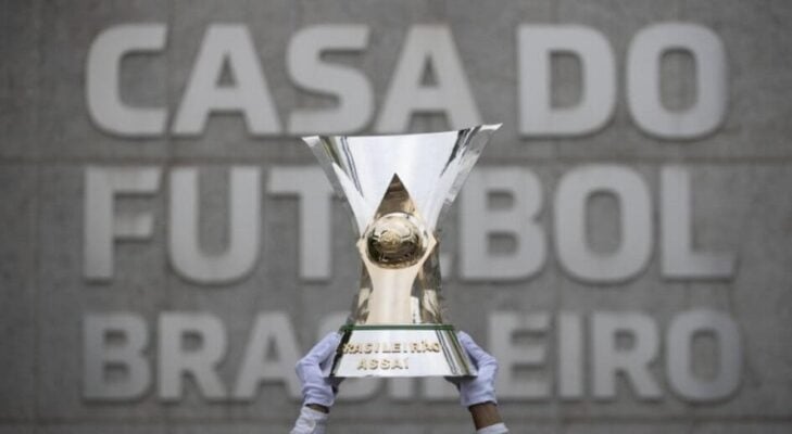 Troféu do Brasileirão Série A (Foto: Lucas Figueiredo/CBF)