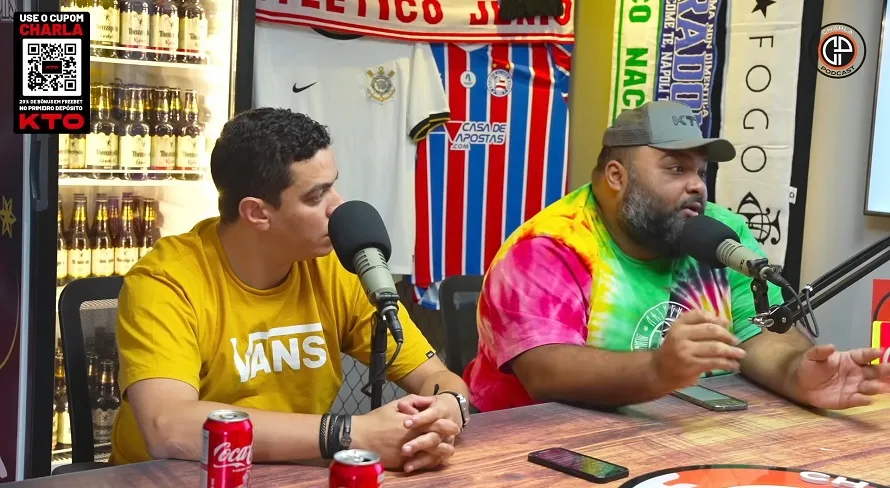 Charla Podcast ‘ignora’ Atlético-MG e aponta três candidatos ao título do Brasileirão Série A
