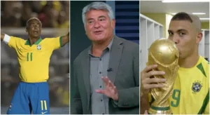 Cleber Machado coloca ex-SPFC no mesmo nível de Romário e Ronaldo: “Mesma prateleira”