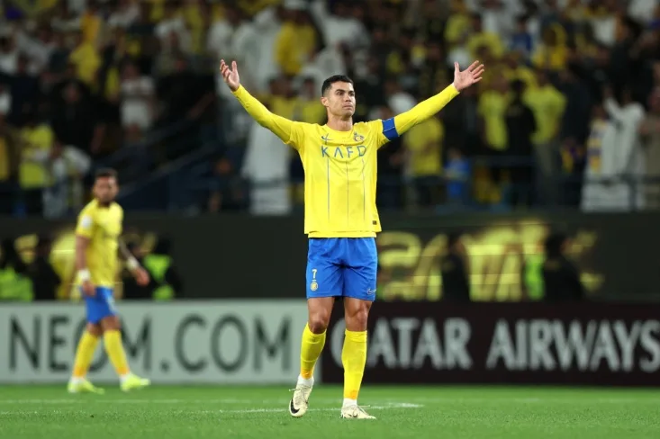 CR7, do Al Nassr, é o jogador com mais participações em gols no Campeonato Saudita