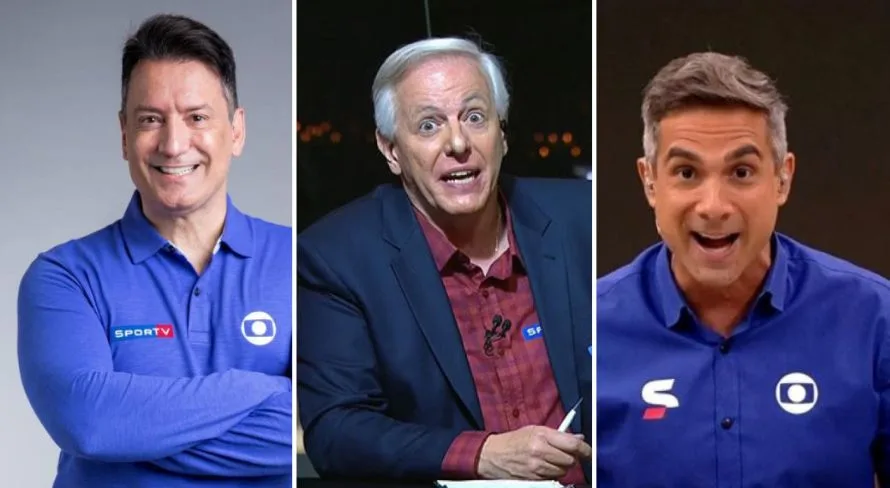 Globo vai demitir narrador após contratação de Paulo Andrade