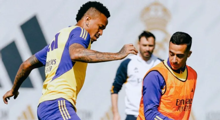 Ancelotti revela que Éder Militão está pronto para retornar no Real Madrid