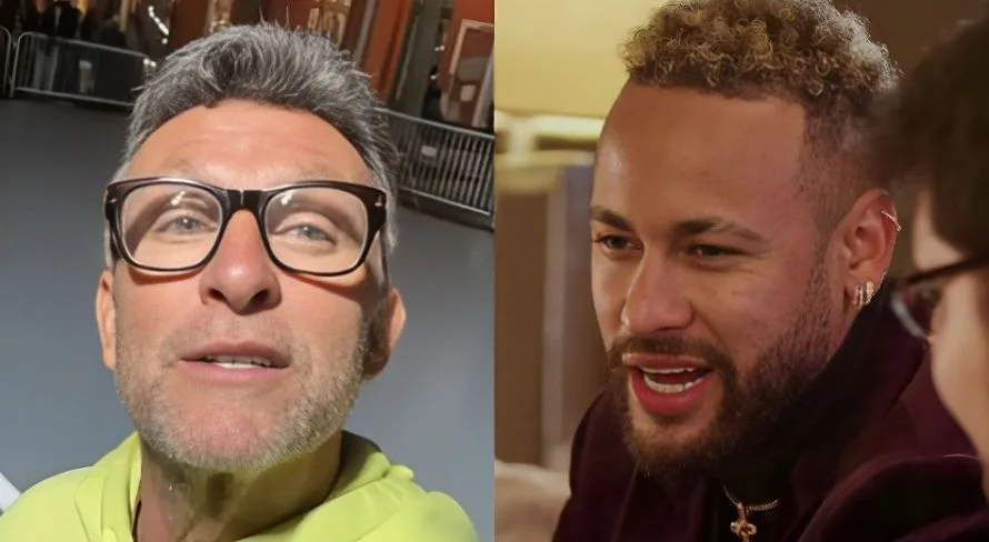 Neto ironiza Neymar após foto publicada: “Vai voltar fininho”