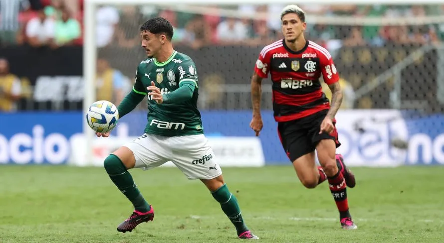 Casagrande indica quatro quesitos que o Palmeiras supera o Flamengo em 2024