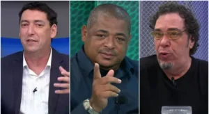 PVC, Casagrande e Vampeta elegem o time mais sólido do futebol brasileiro