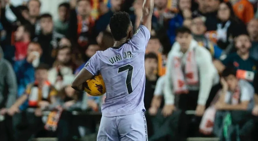 Vinícius Júnior é o jogador brasileiro com mais participações em gols na Europa