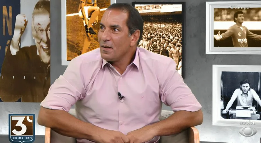 Edmundo prevê consolidação de “grande ídolo” no futebol brasileiro: “É um símbolo”