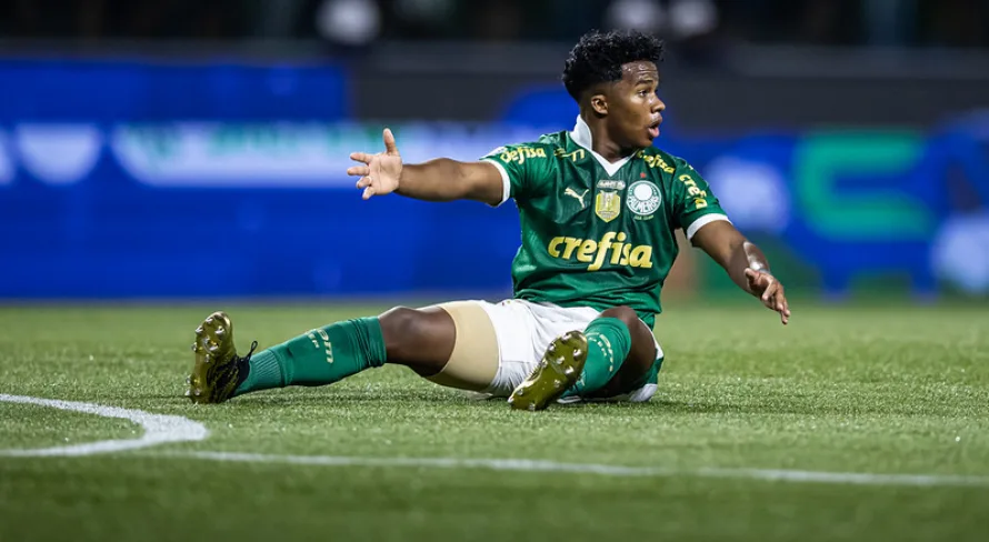 Veja 2 jogadores que jogam fora para o Palmeiras repor a saída de Endrick