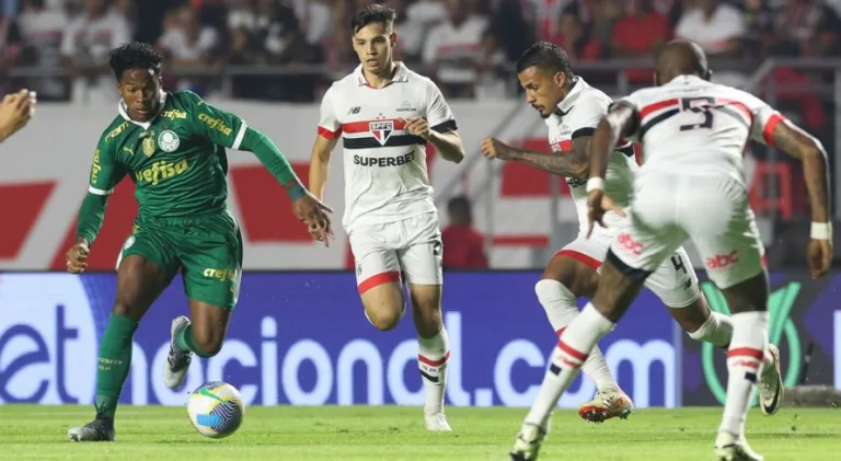 Jornal espanhol critica atuação de Endrick no empate do Palmeiras contra o SPFC