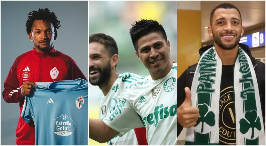 24 ex-jogadores do Palmeiras espalhados pelo futebol mundial