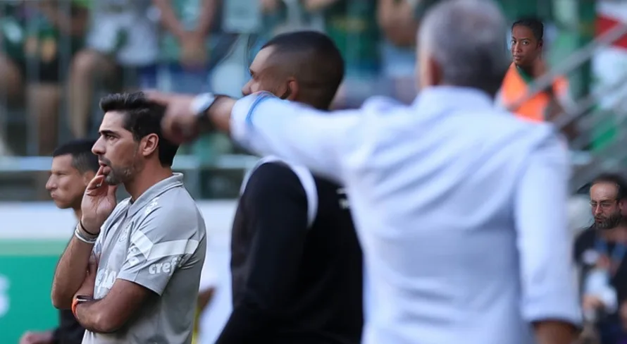 Palmeiras reage após técnico do Flamengo ser alvo de cusparadas