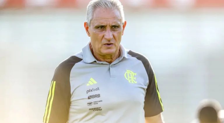 Tite define time titular do Flamengo para jogo da Copa Libertadores em treino de hoje