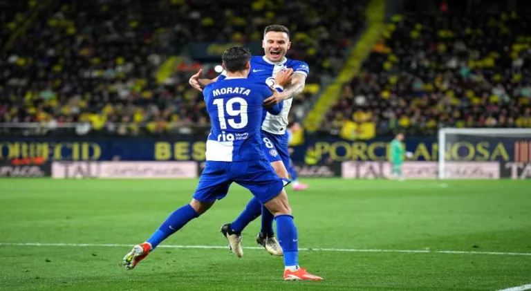 Atlético de Madrid vence o Villarreal e retorna ao G-4 da La Liga