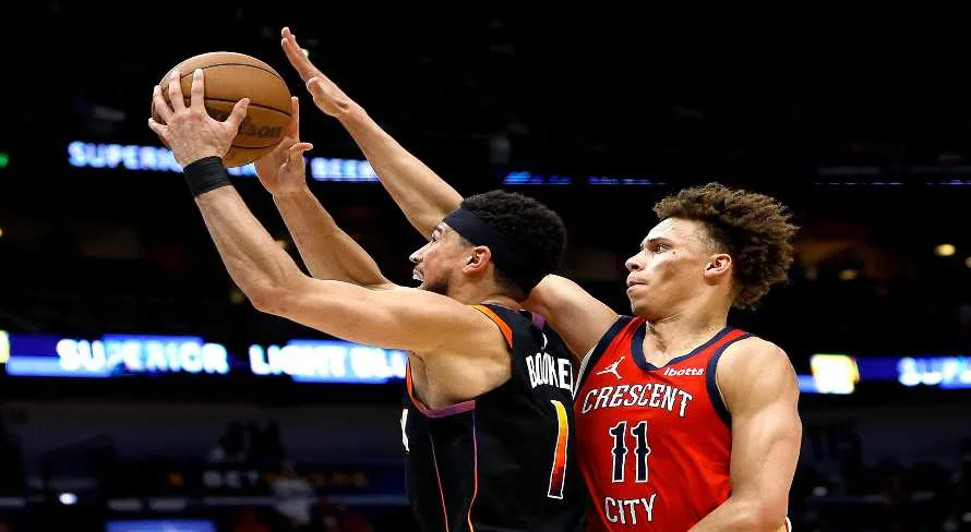 NBA: Booker marca 52 pontos e comanda vitória dos Suns sobre os Pelicans