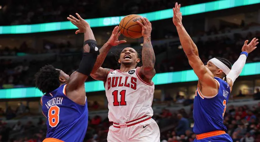 Knicks x Bulls e mais: confira os jogos da NBA hoje (14)