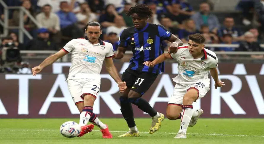 Inter de Milão empata com o Cagliari e pode conquistar o título italiano na próxima rodada