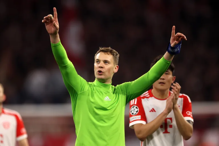 Durante vitória do Bayern de Munique, Manuel Neuer atinge marca história na Champions
