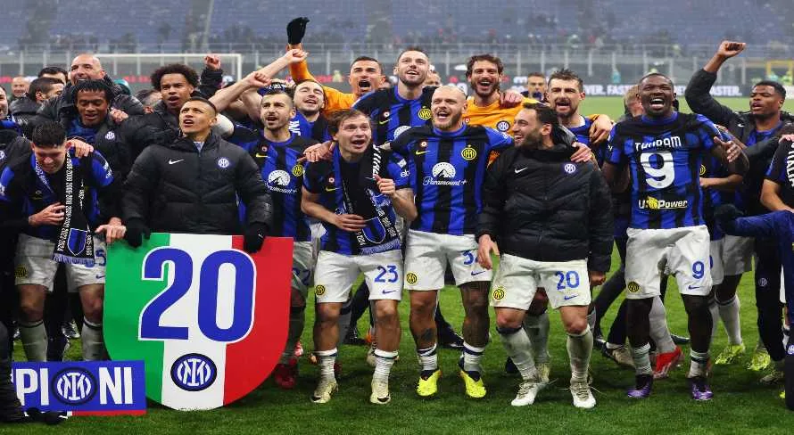 Inter de Milão chega a 20 títulos italianos e ultrapassa Milan. veja a lista