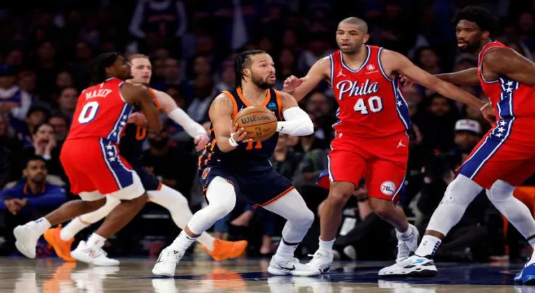 NBA: Knicks vencem 76ers e ampliam vantagem nos playoffs