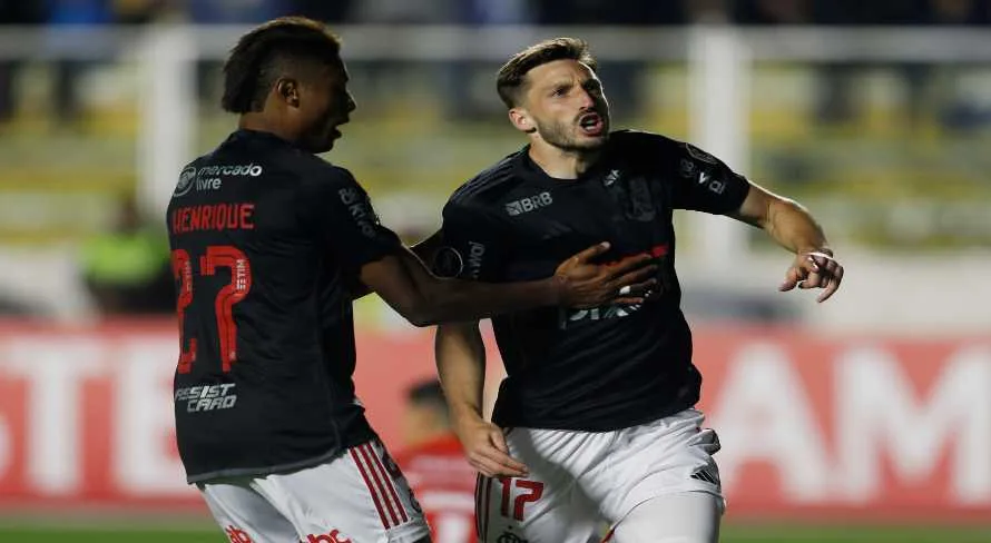 Bolívar abre o placar e Flamengo busca o empate; veja