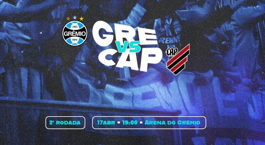 Grêmio x Athletico-PR: onde assistir ao jogo do Brasileirão Série A