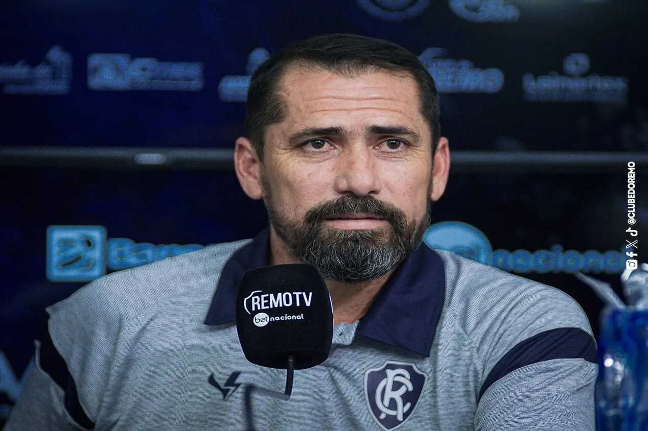 Técnico do Remo evita falar de arbitragem, vê Paysandu superior e pede confiança