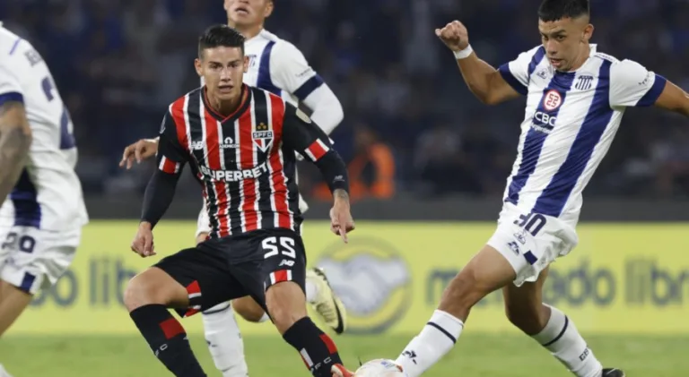 André Hernan crava James Rodríguez titular no SPFC x Cobresal