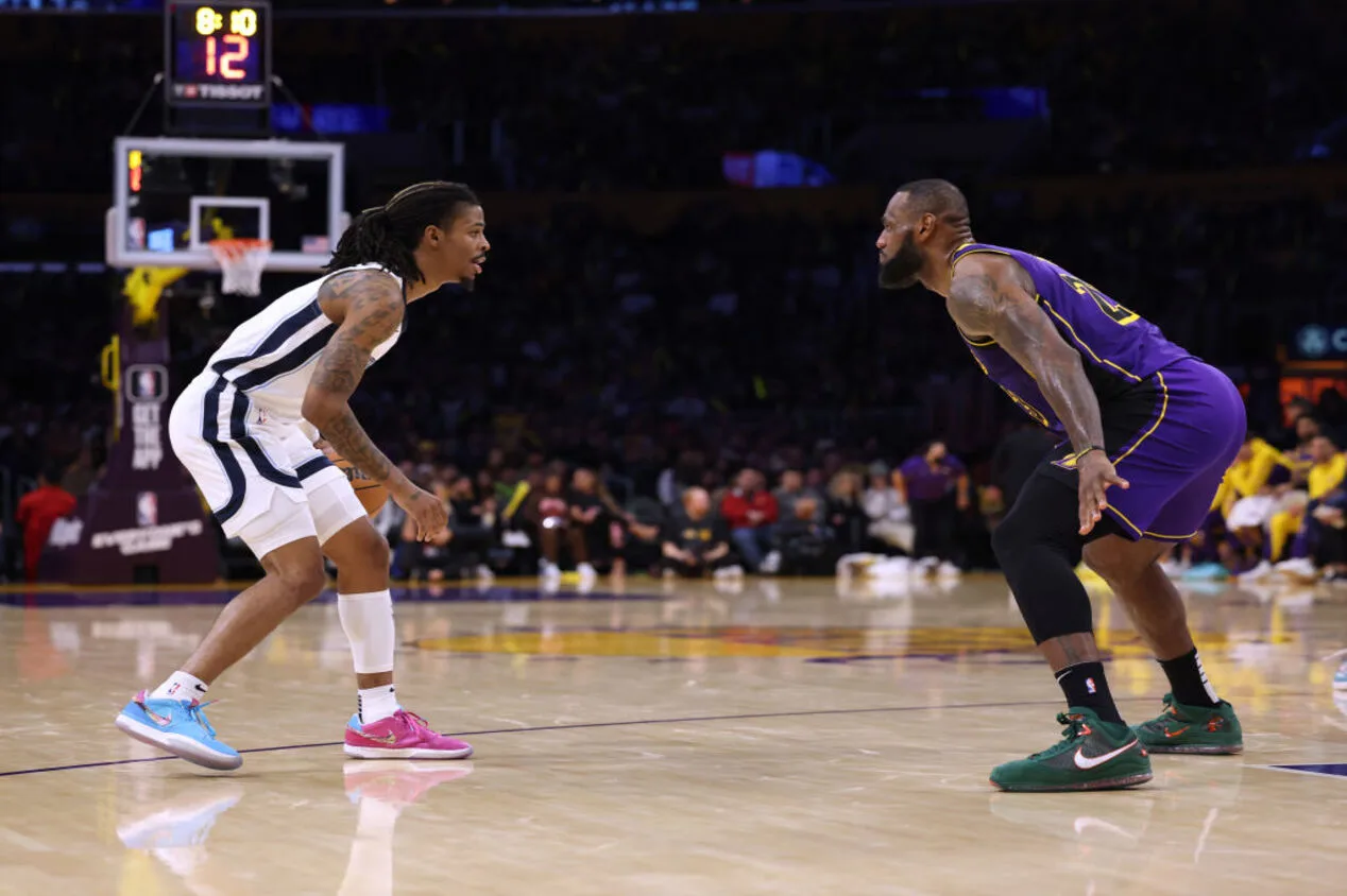 NBA: LeBron James decide vitória dos Lakers com enterrada e irrita Ja Morant 