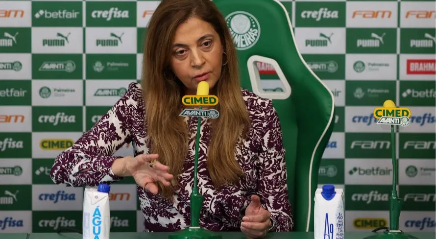 Palmeiras: Leila Pereira será entrevistada no Roda Viva desta segunda (22/04)