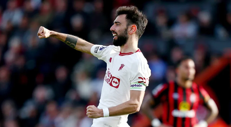 Bruno Fernandes quer novo contrato no Manchester United