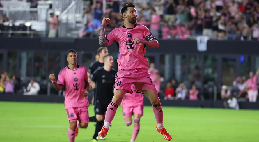 Messi faz dois em virada do Inter Miami contra o Nashville SC na MLS
